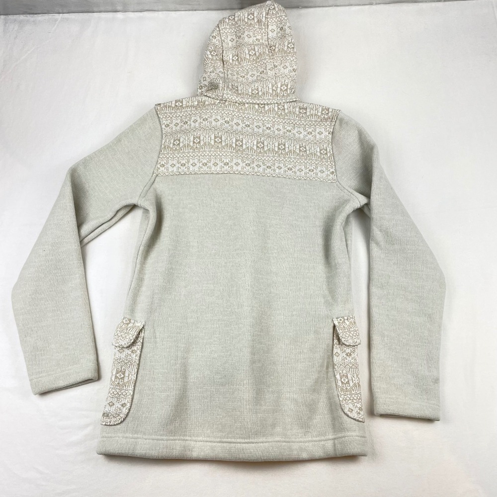 Patagonia Better Sweater Icelandic Coat Khaki Isle of Skye Toggle 25081 Womens M - Picture 9 of 10